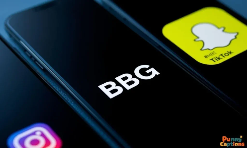 BBG on social apps