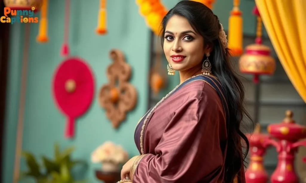 Best Short Saree Captions for Instagram