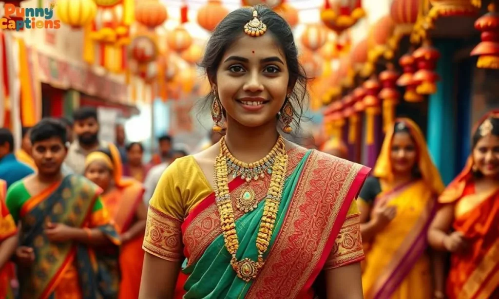 Captions That Celebrate Marathi Mulgi Culture