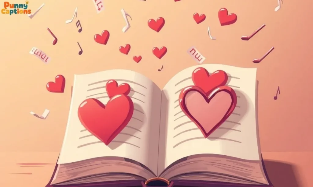 Hearts and open books