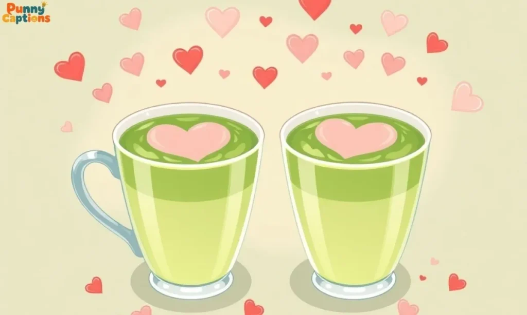 Matcha love puns design