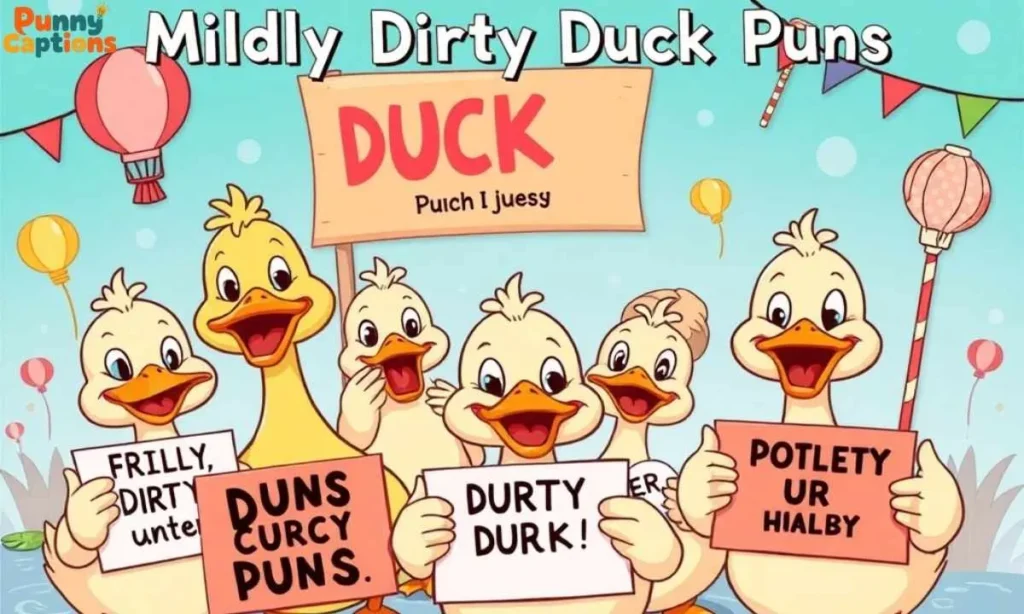 Mildly Dirty Duck Puns 