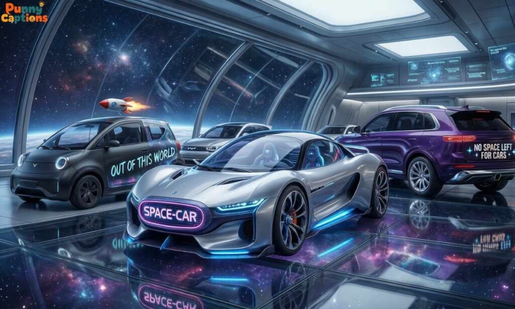 Space & Sci-Fi Car Puns