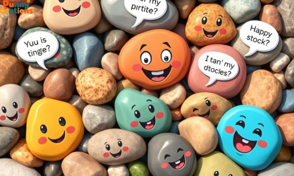 Funny stones and pebbles