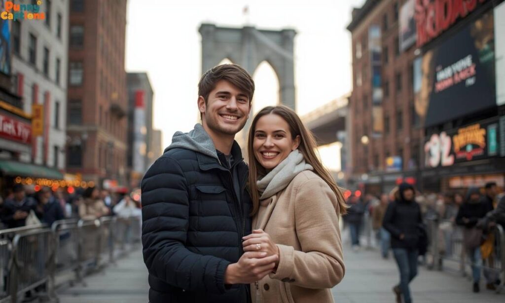 Couple in Central Park NYC
