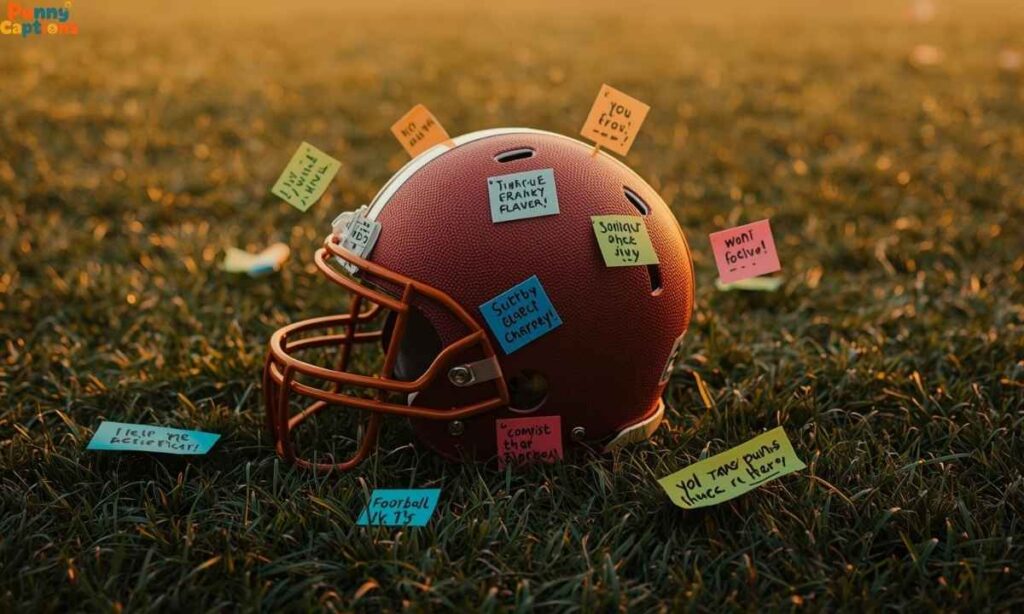 Cheeky football puns notes
