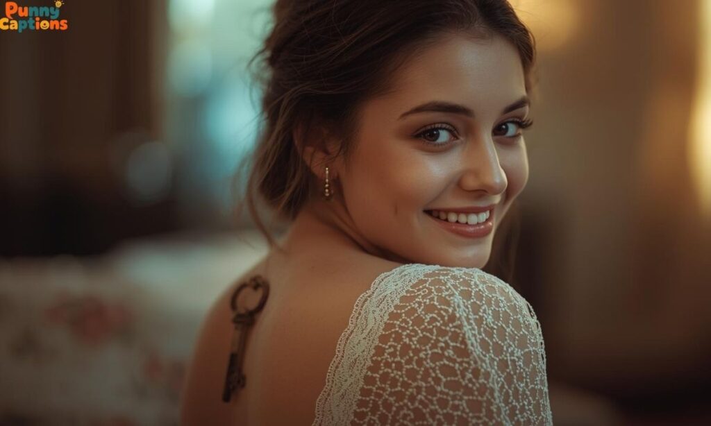 Soft teasing gesture