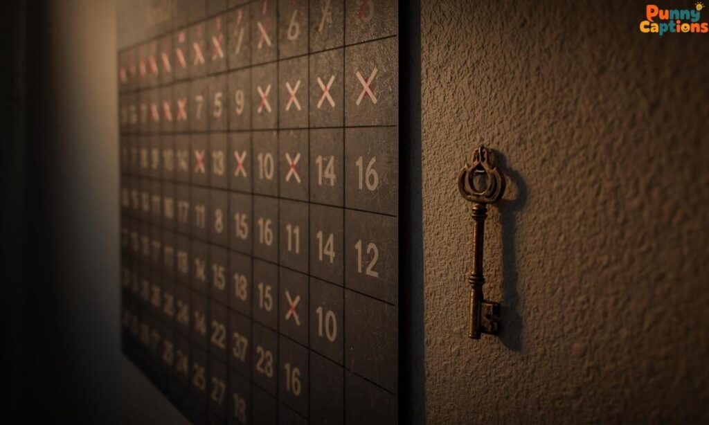 Calendar counting days