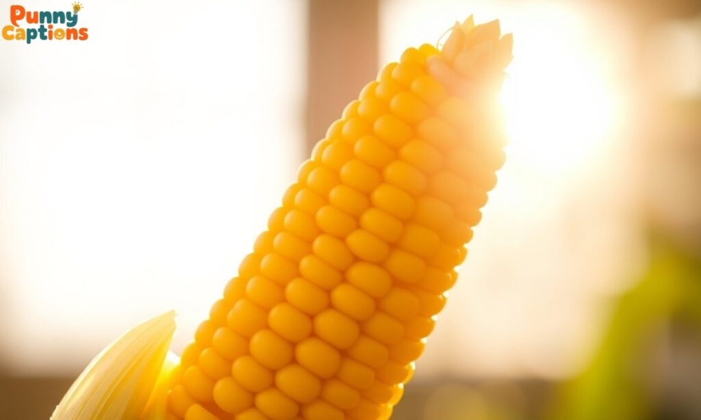 Fresh sweet corn on cob