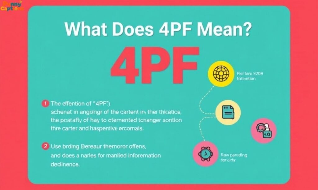 What Does 4PF Mean