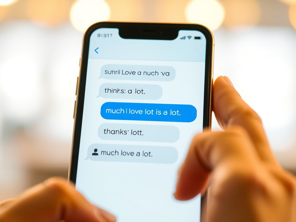 Polite alternatives to ML in texting