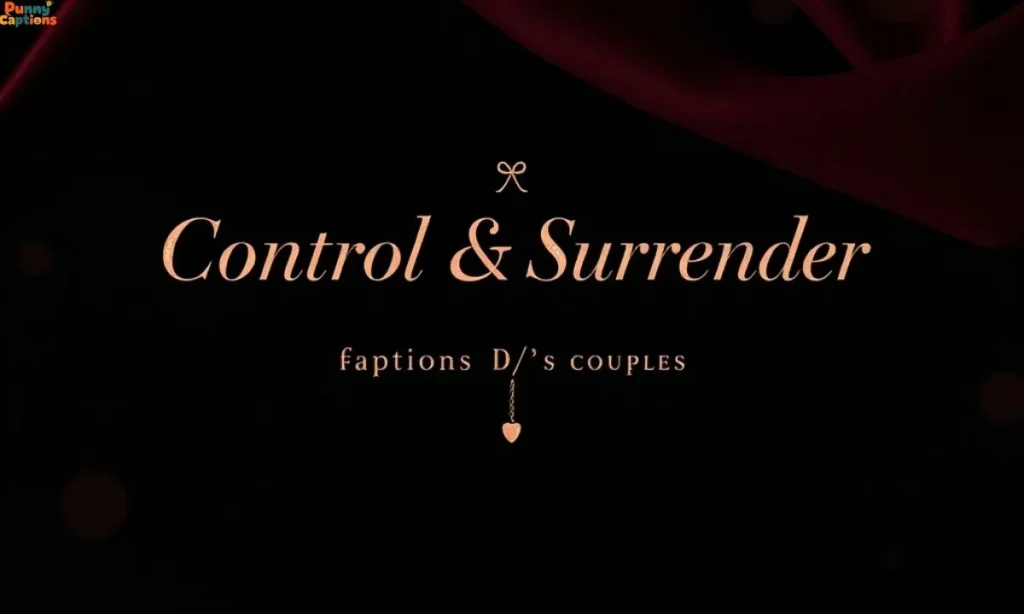 Control & Surrender Captions