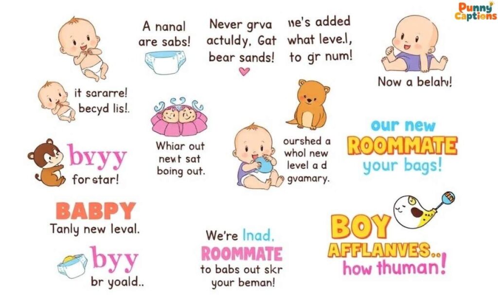 Funny Baby Announcement Captions