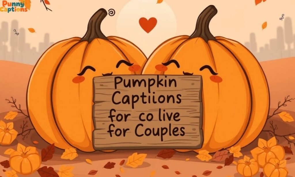 Pumpkin Captions for Couples