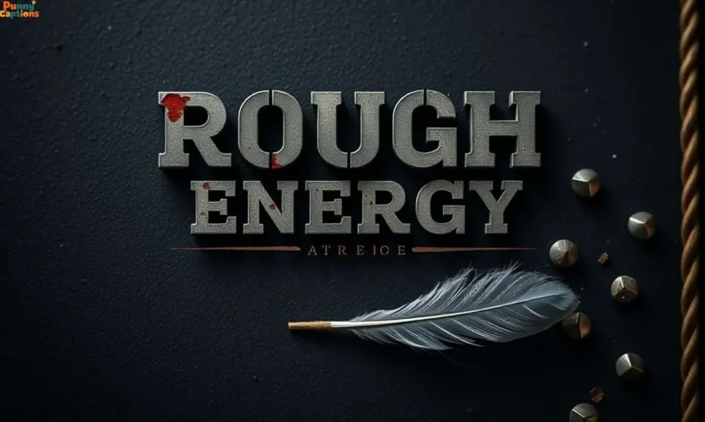 Rough Energy Captions for Intense Moments