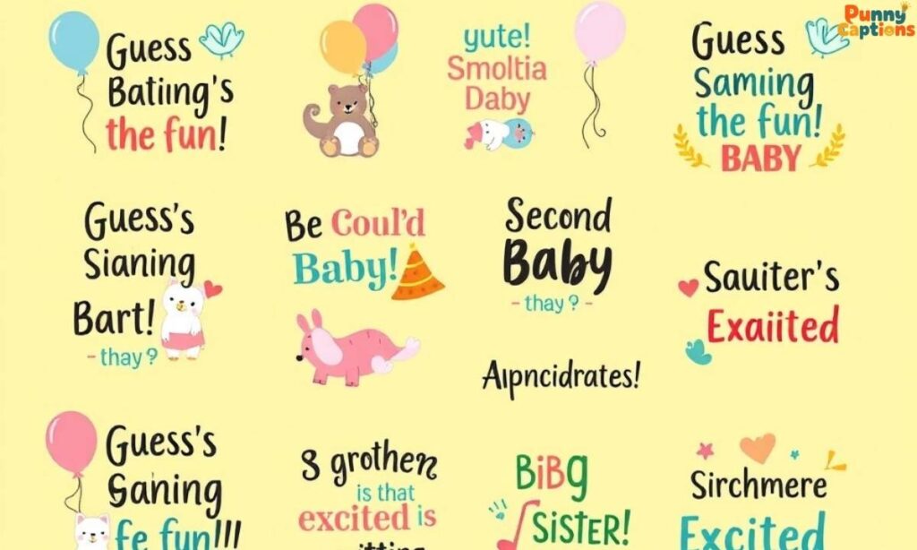 Second Baby Announcement Captions
