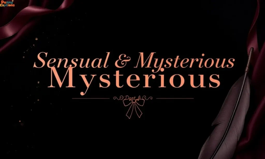 Sensual & Mysterious BDSM Lines