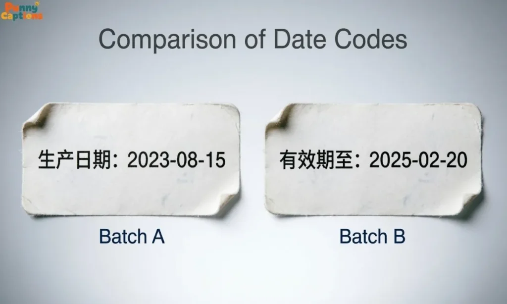 Comparison of Date Codes