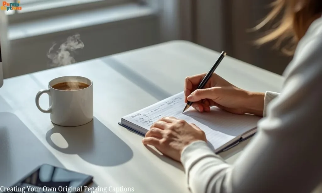 Creating Your Own Original Pegging Captions