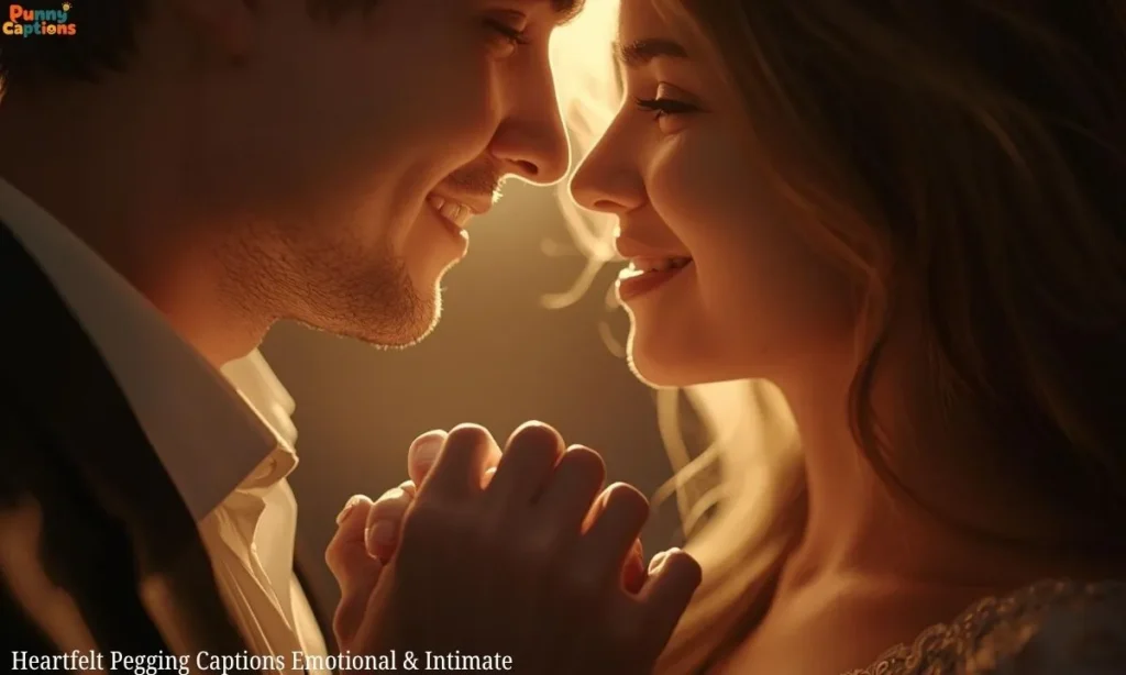 Heartfelt Pegging Captions