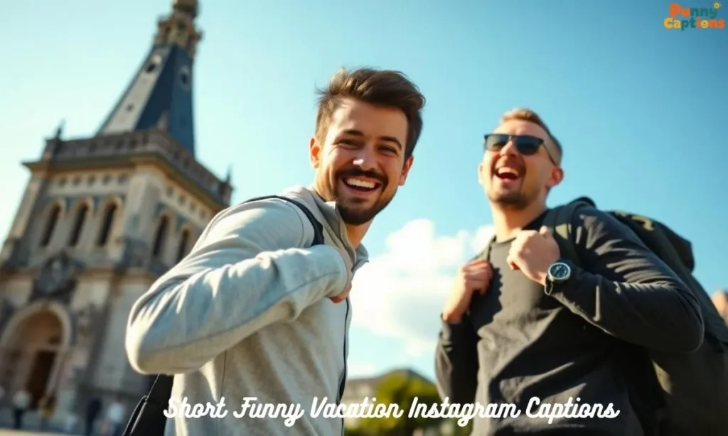Short Funny Vacation Instagram Captions