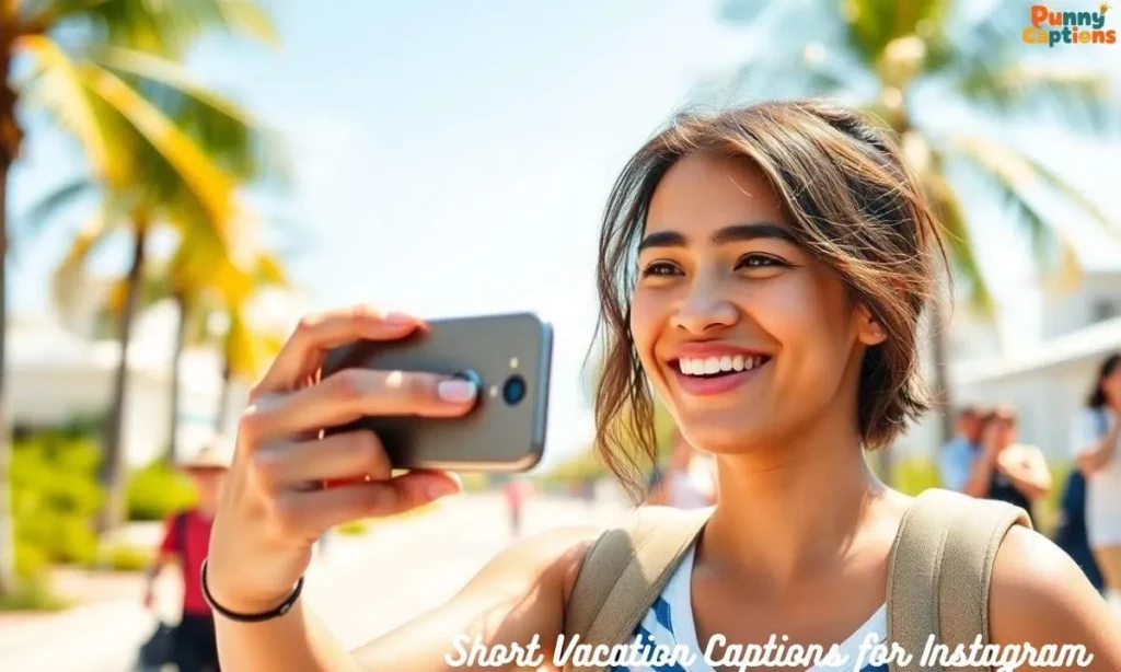 Short Vacation Captions for Instagram