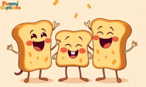 Funny bread puns and jokes illustration