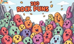 Fun colorful rocks with happy faces