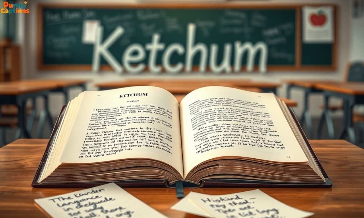 Ketchum word meaning concept