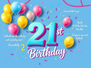 21st Birthday Captions 300 Powerful, Fun & Emotional Lines